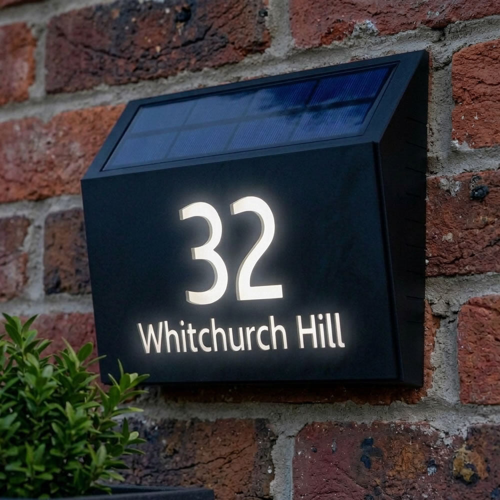 Illuminated House Signs
