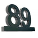 laser cut house number sign